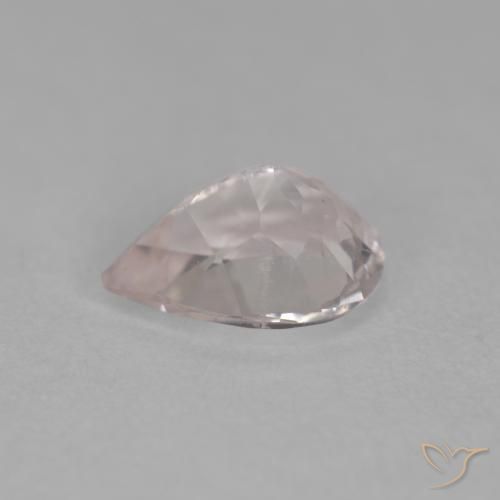 0.69캐럿 천연 Medium Light-Pink 모르가나이트, 배 모양, VS