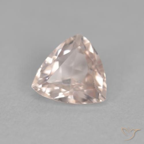 0.37캐럿 천연 Medium Light-Pink 모르가나이트, 일조, VVS-VS