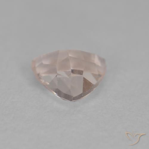 0.37캐럿 천연 Medium Light-Pink 모르가나이트, 일조, VVS-VS