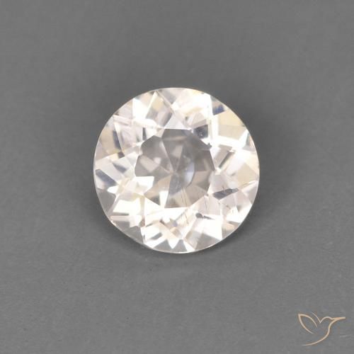 0.31ct 자연스러운 매우 밝은 분홍색 모르가나이트, 둥근, VS
