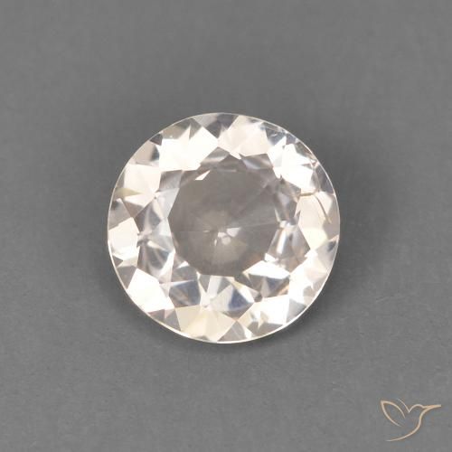 0.40ct 자연스러운 Medium Light-Pink 모르가나이트, 둥근, VS