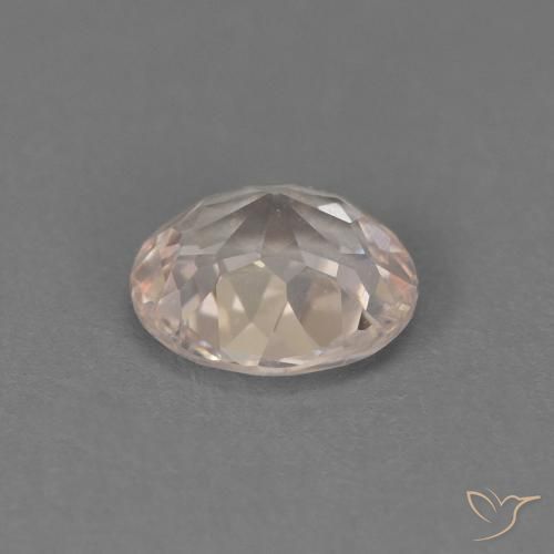 0.40캐럿 천연 Medium Light-Pink 모르가나이트, 둥근, VS