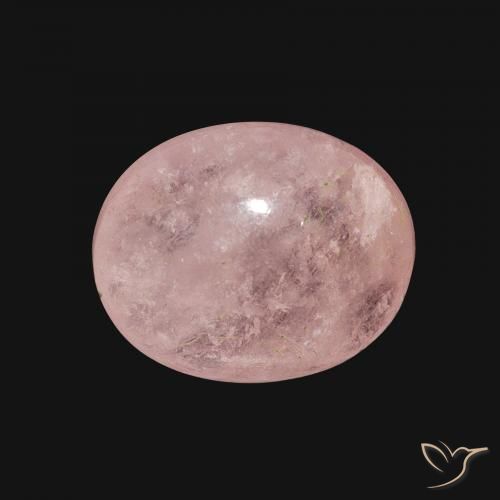 6.00ct 자연스러운 라이트 핑크 모르가나이트, 타원형, 투명한