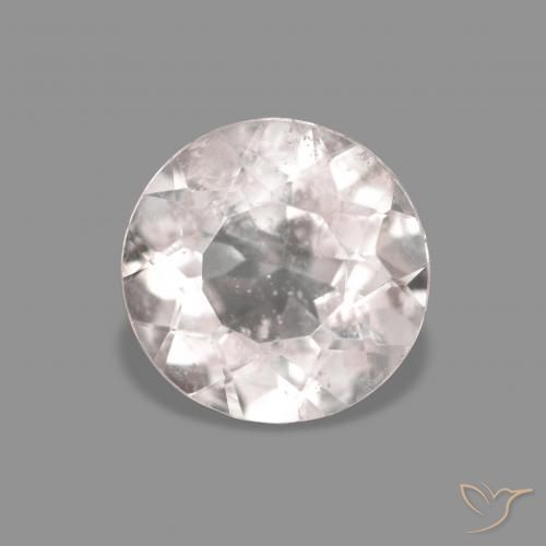 0.52ct 매우 밝은 분홍색 모르가나이트, 둥근, VS-SI