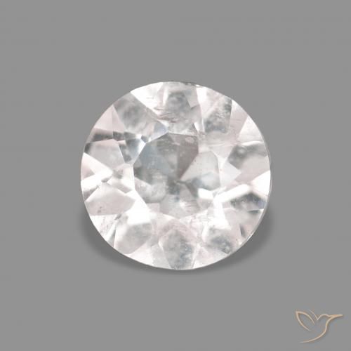 0.31ct 자연스러운 매우 밝은 분홍색 모르가나이트, 둥근, VS