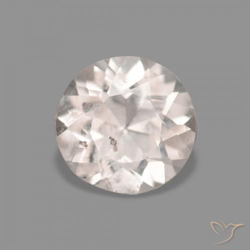 0.36ct 매우 밝은 분홍색 모르가나이트, 둥근, VS