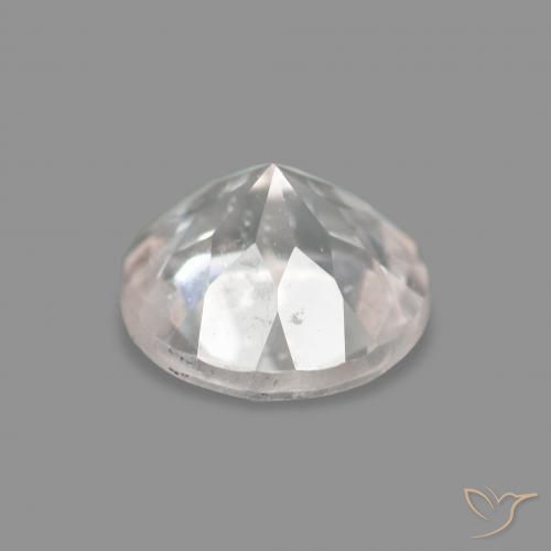 0.36캐럿 천연 매우 밝은 분홍색 모르가나이트, 둥근, VS