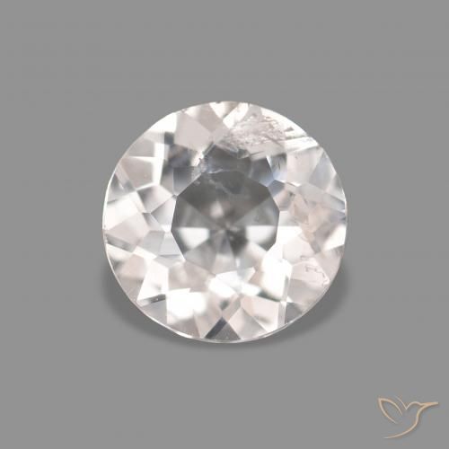 0.45ct 매우 밝은 분홍색 모르가나이트, 둥근, VS