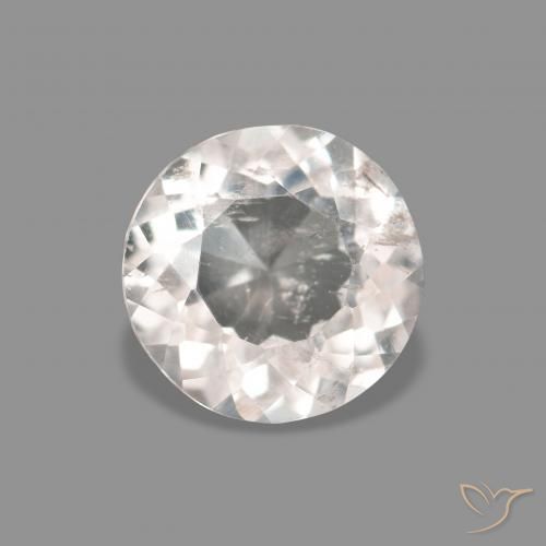 0.44ct 매우 밝은 분홍색 모르가나이트, 둥근, VS