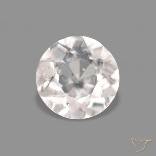 0.30ct 매우 밝은 분홍색 모르가나이트, 둥근, VS