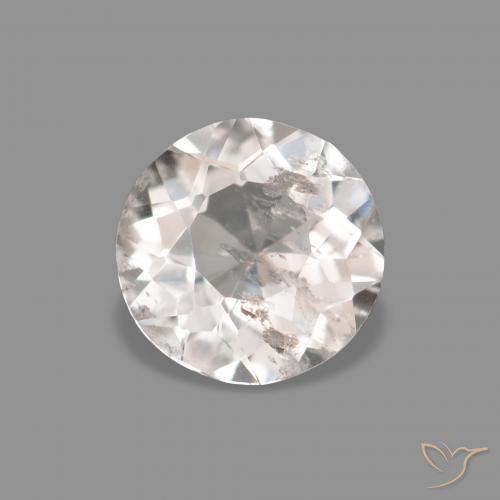 0.33ct 매우 밝은 분홍색 모르가나이트, 둥근, VS