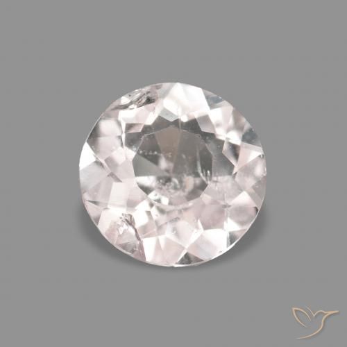0.36ct 매우 밝은 분홍색 모르가나이트, 둥근, VS-SI