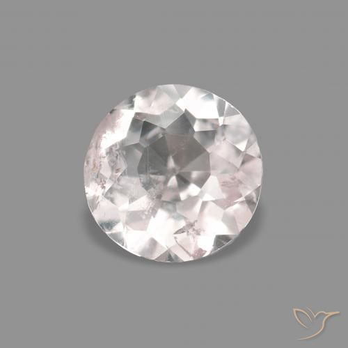 0.36ct 매우 밝은 분홍색 모르가나이트, 둥근, VS-SI