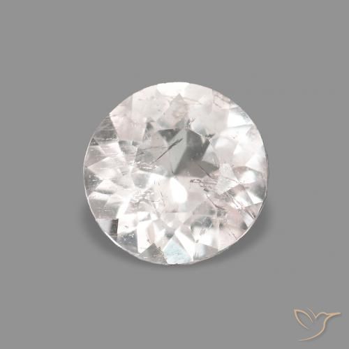 0.21ct 매우 밝은 분홍색 모르가나이트, 둥근, VS-SI