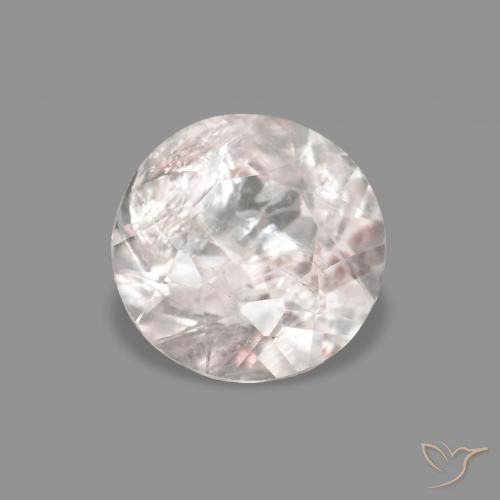 0.40ct 매우 밝은 분홍색 모르가나이트, 둥근, VS-SI