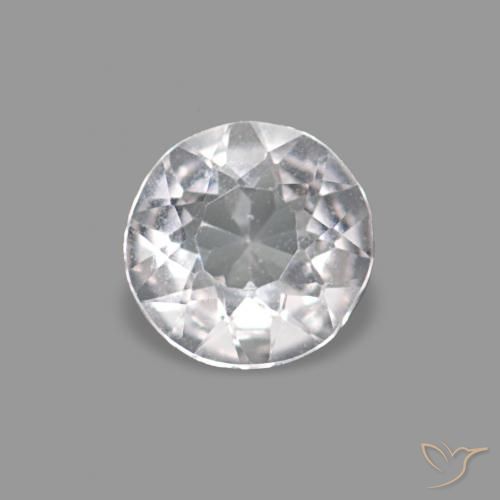 0.17ct 라이트 핑크 모르가나이트 보석, 둥근, VVS