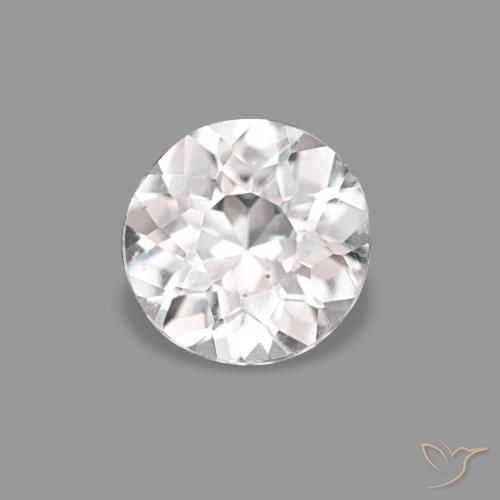 0.27ct 라이트 핑크 모르가나이트, 둥근, VVS