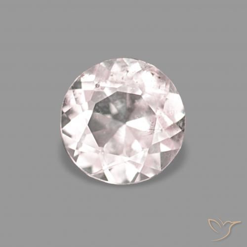0.25ct 매우 밝은 분홍색 모르가나이트, 둥근, VS-SI