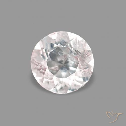 0.21ct 매우 밝은 분홍색 모르가나이트, 둥근, VS-SI