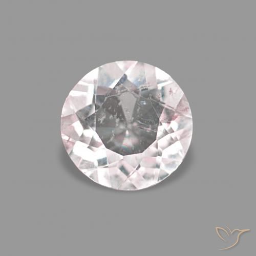 0.35ct 매우 밝은 분홍색 모르가나이트, 둥근, VS-SI