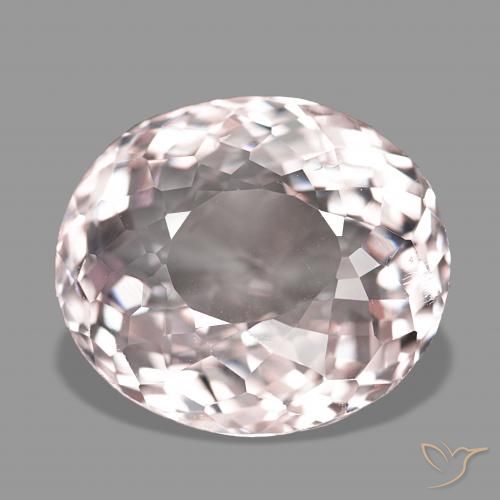 5.59ct 플라밍고 핑크 모르가나이트, 타원형, VS