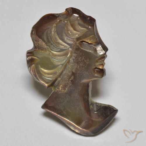 3.67ct 자연스러운 침침한 진주조개, 팬시한, 불투명체