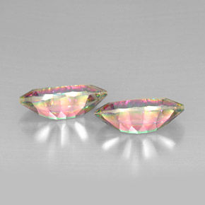 캐럿 천연 탑 레인보우 신비한 석영 보석, 보석, VVS-VS