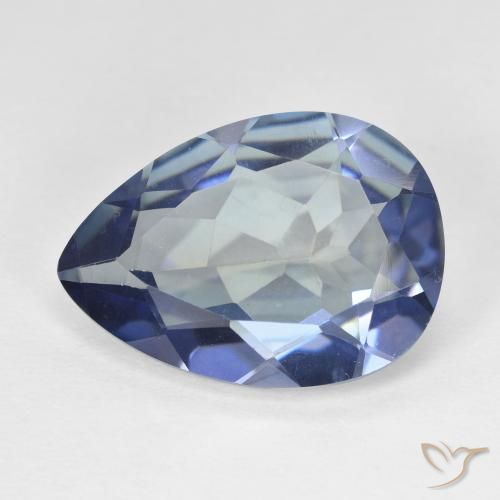 8.42ct 자연스러운 다색 신비한 석영, 배 모양, VVS-VS