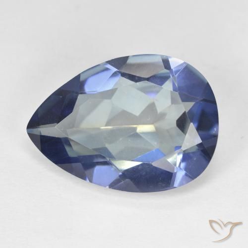 8.69ct 자연스러운 다색 신비한 석영, 배 모양, VVS-VS
