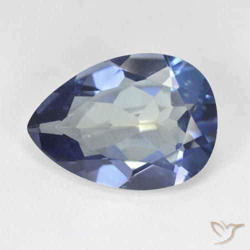 8.62ct 자연스러운 다색 신비한 석영, 배 모양, VVS-VS