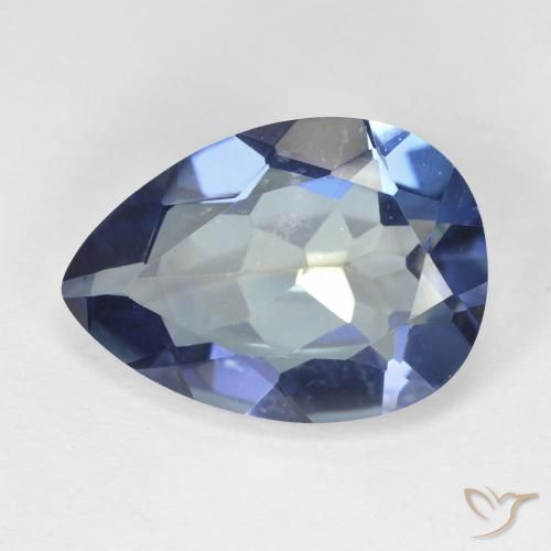 8.71ct 자연스러운 다색 신비한 석영, 배 모양, VVS-VS