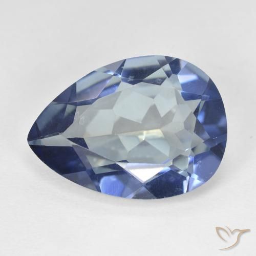 8.95ct 자연스러운 다색 신비한 석영, 배 모양, VVS-VS