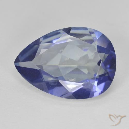 8.41ct 자연스러운 다색 신비한 석영, 배 모양, VVS-VS