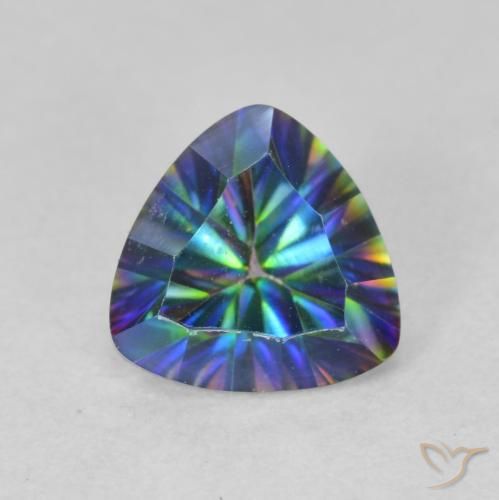 1.02ct 자연스러운 다색 신비한 석영, 일조, VS
