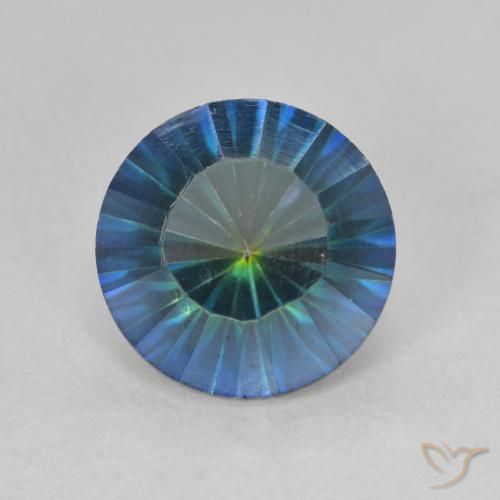 2.54ct 자연스러운 다색 신비한 석영, 둥근, VVS-VS