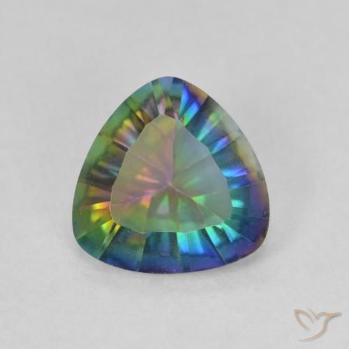 1.26ct 자연스러운 다색 신비한 석영, 일조, VVS-VS