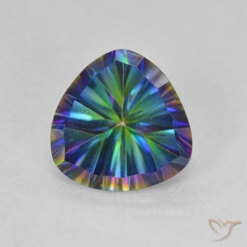 1.59ct 자연스러운 다색 신비한 석영, 일조, VVS-VS