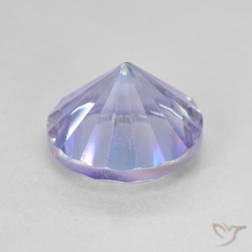 3.76캐럿 천연 멀티컬러 미스틱 쿼츠, 라운드 컷, 10.08 mm, VVS-VS