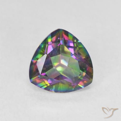 1.11ct 자연스러운 다색 신비한 석영, 일조, VVS