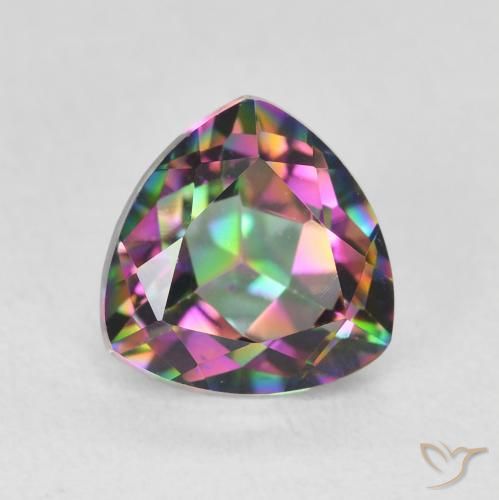 1.75ct 자연스러운 다색 신비한 석영, 일조, VS