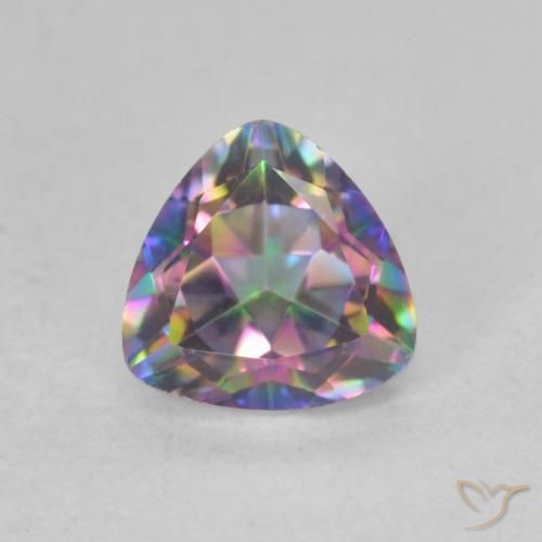 0.77ct 자연스러운 다색 신비한 석영, 일조, VVS-VS