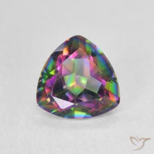 1.07ct 자연스러운 다색 신비한 석영, 일조, VVS