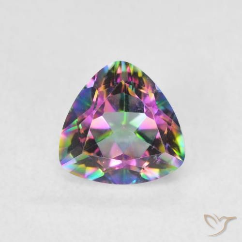 0.75ct 자연스러운 다색 신비한 석영, 일조, VVS