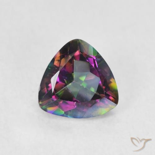 0.75ct 자연스러운 다색 신비한 석영, 일조, VVS