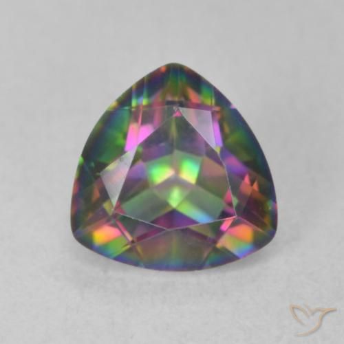 1.12ct 자연스러운 다색 신비한 석영, 일조, VVS