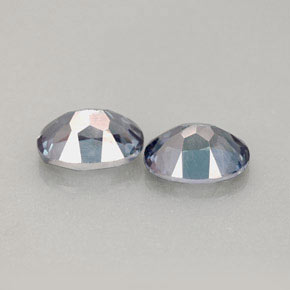 캐럿 천연 블루 미스틱 토파즈 보석, 타원형 컷, 7.1×5.2 mm, VVS-VS