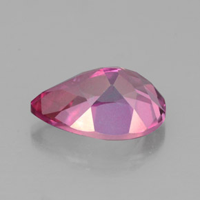 2.36캐럿 천연 오렌지 라즈베리 미스틱 토파즈, 배 모양, 10×7.1 mm, VVS
