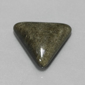 4.65캐럿 천연 골드 광택 흑요석, 일조, 불투명체