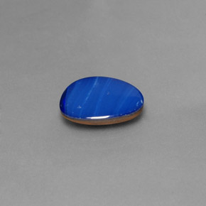 2.38캐럿 천연 멀티컬러 오팔 더블릿, 멋진 모양, 12.8×10.3 mm, 불투명체
