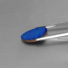 2.38캐럿 천연 멀티컬러 오팔 더블릿, 멋진 모양, 12.8×10.3 mm, 불투명체